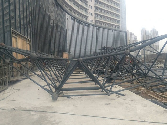 侯马万豪酒店雨棚网架